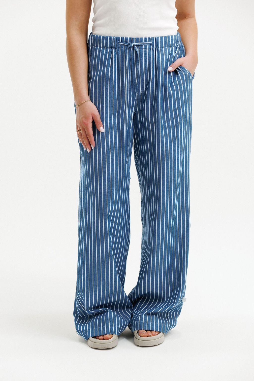 COMING SOON - Otis Pants - Indigo Stripes