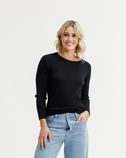 Knox Long Sleeve - Black