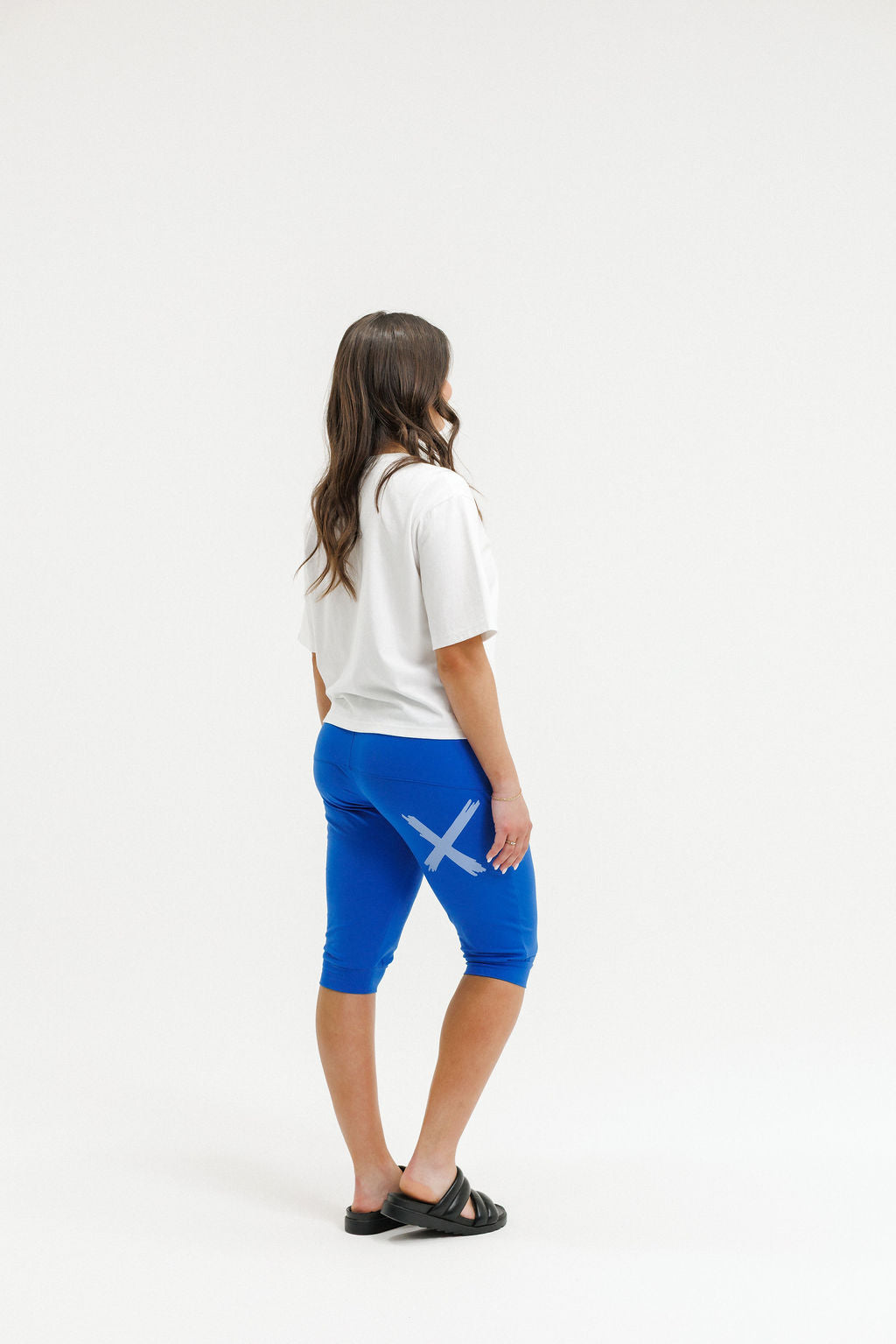 COMING SOON - 3/4 Apartment Pants - Coastal Blue with Mist X