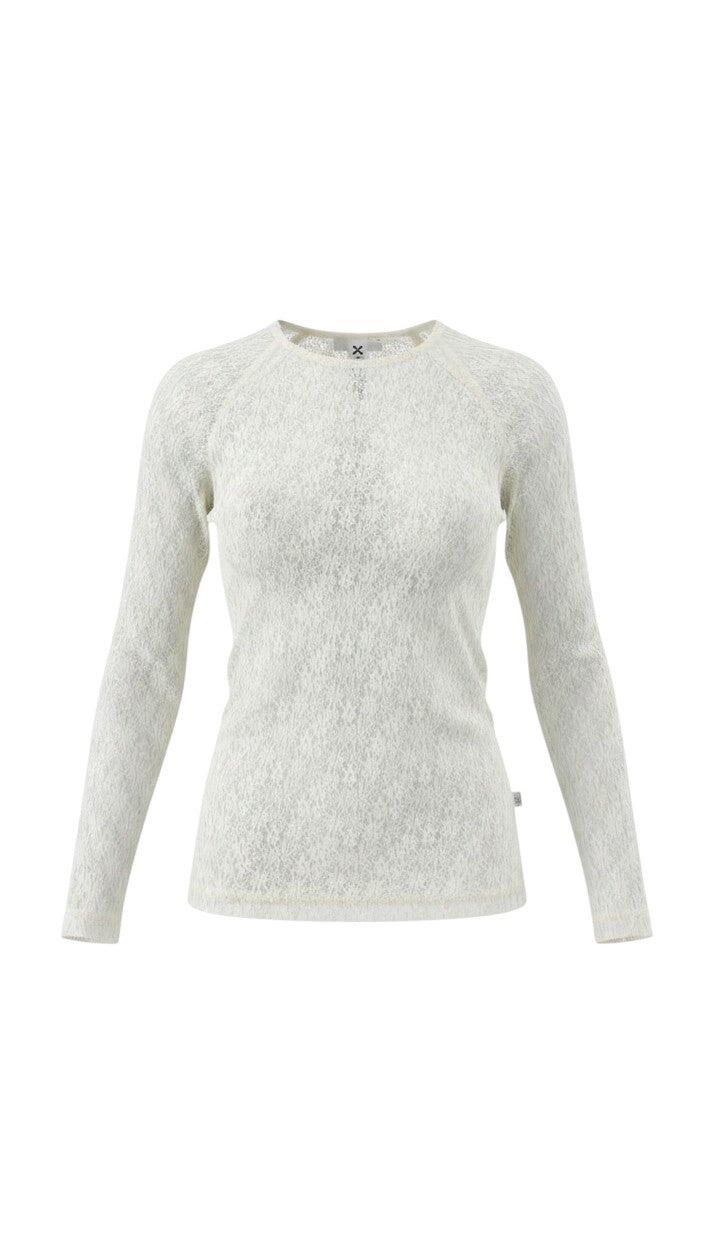 Knox Lace Long Sleeve - Cream Meadow