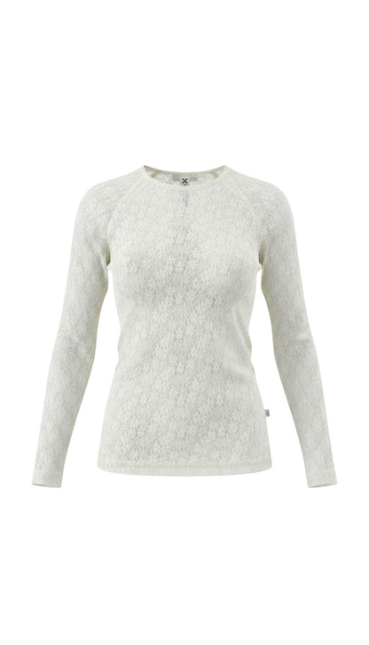 Knox Lace Long Sleeve - Cream Meadow