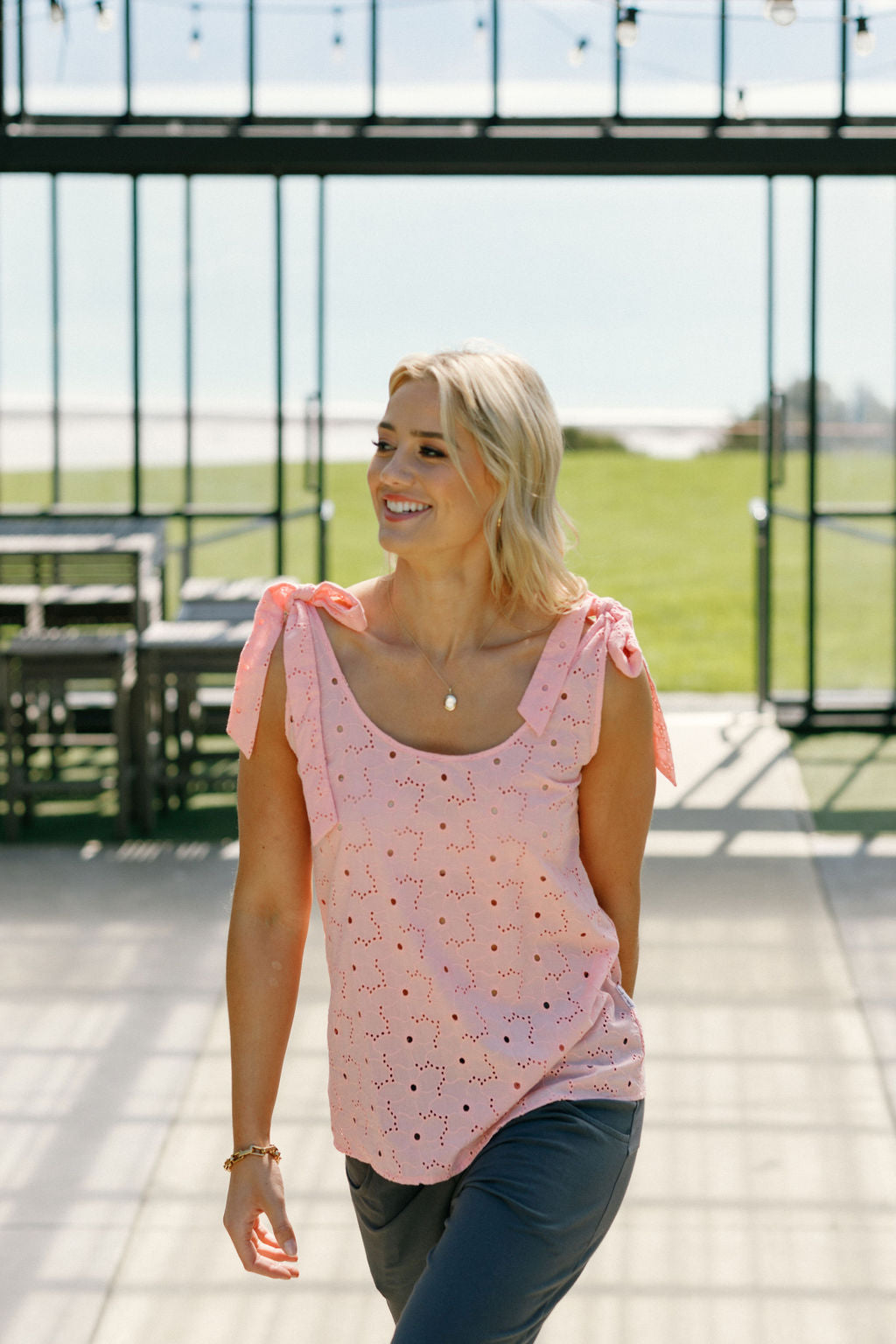 Coming Soon - Andi Top - Pink Blooms
