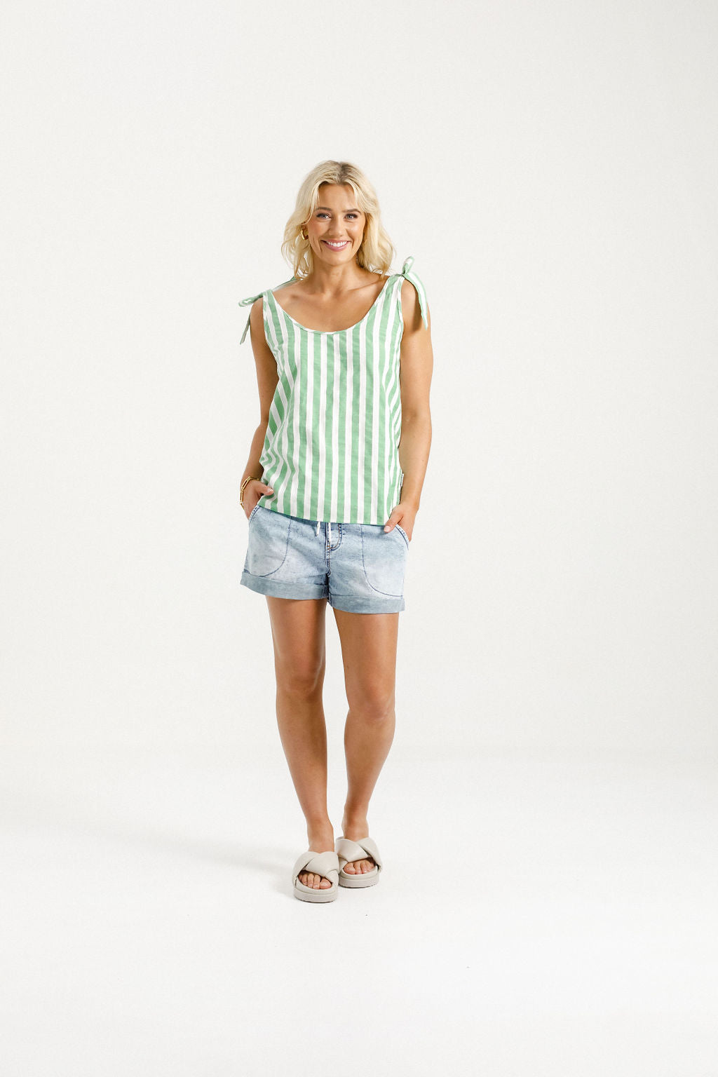 Andi Top - Apple Stripes