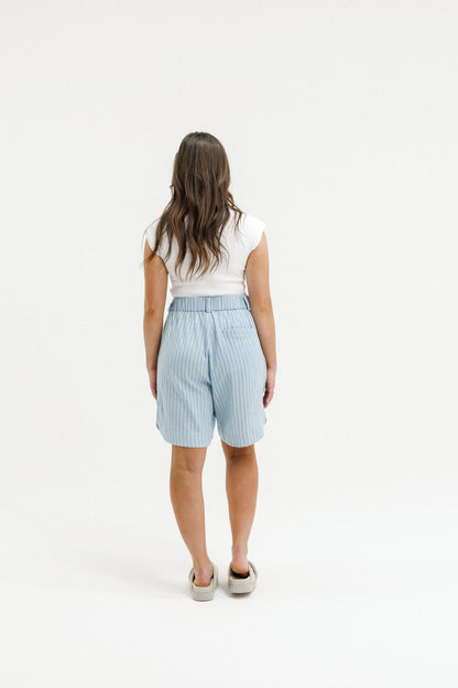 COMING SOON - Finn Shorts - Hydrangea Stripes