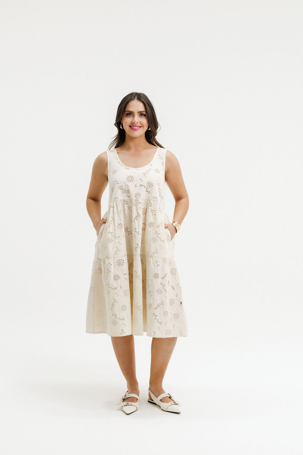 COMING SOON - Leona Dress - Coastal Daisies
