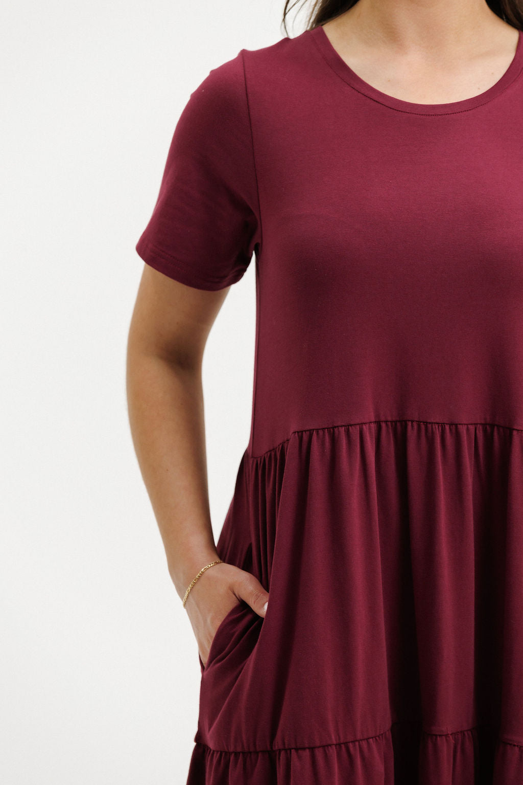 COMING SOON - Kendall Dress - Merlot