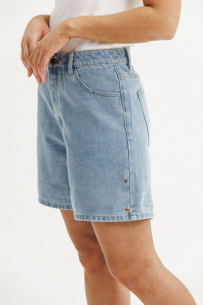 Coming Soon - Oliver Shorts - Stonewash
