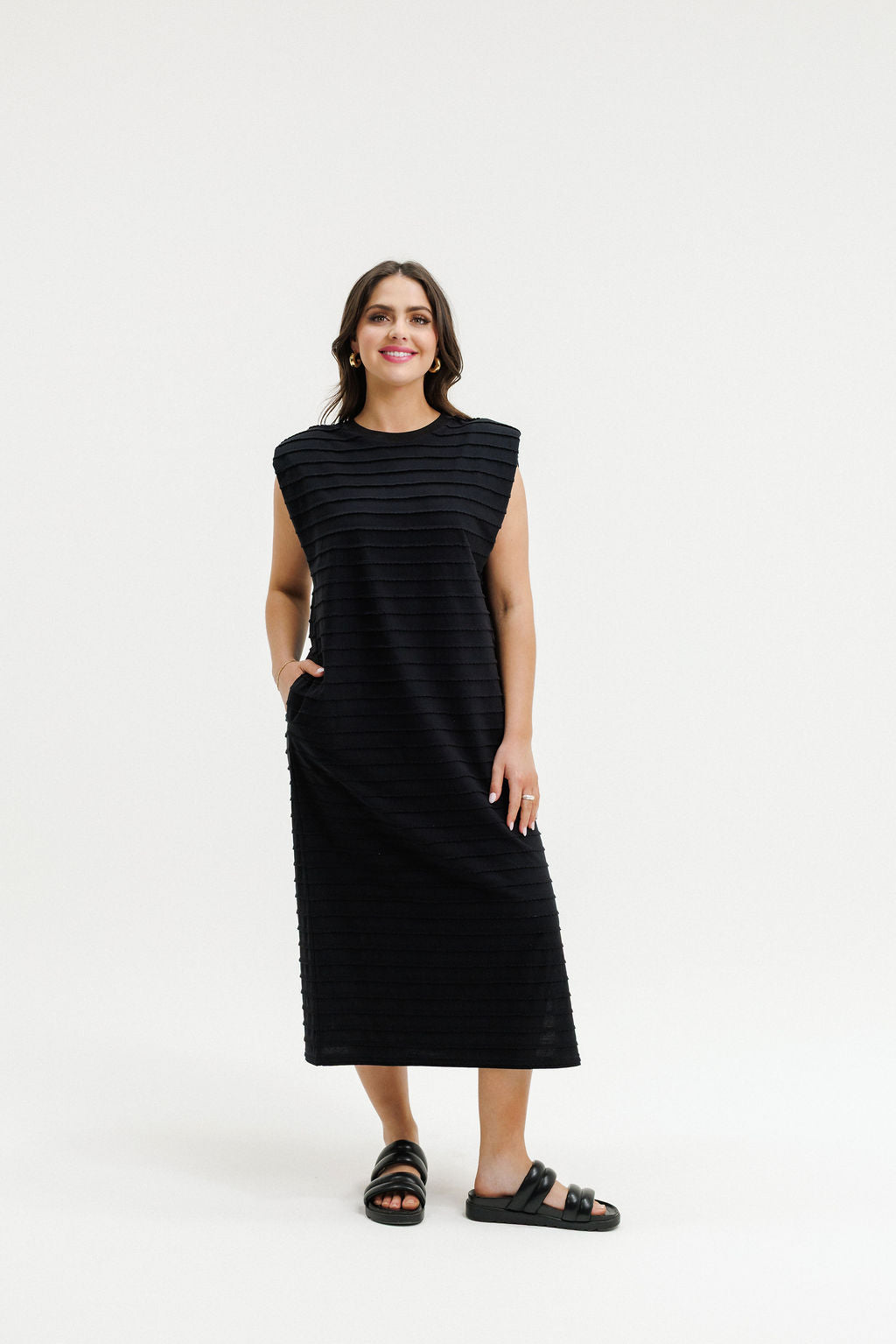 COMING SOON - Milla Dress - Black Petal