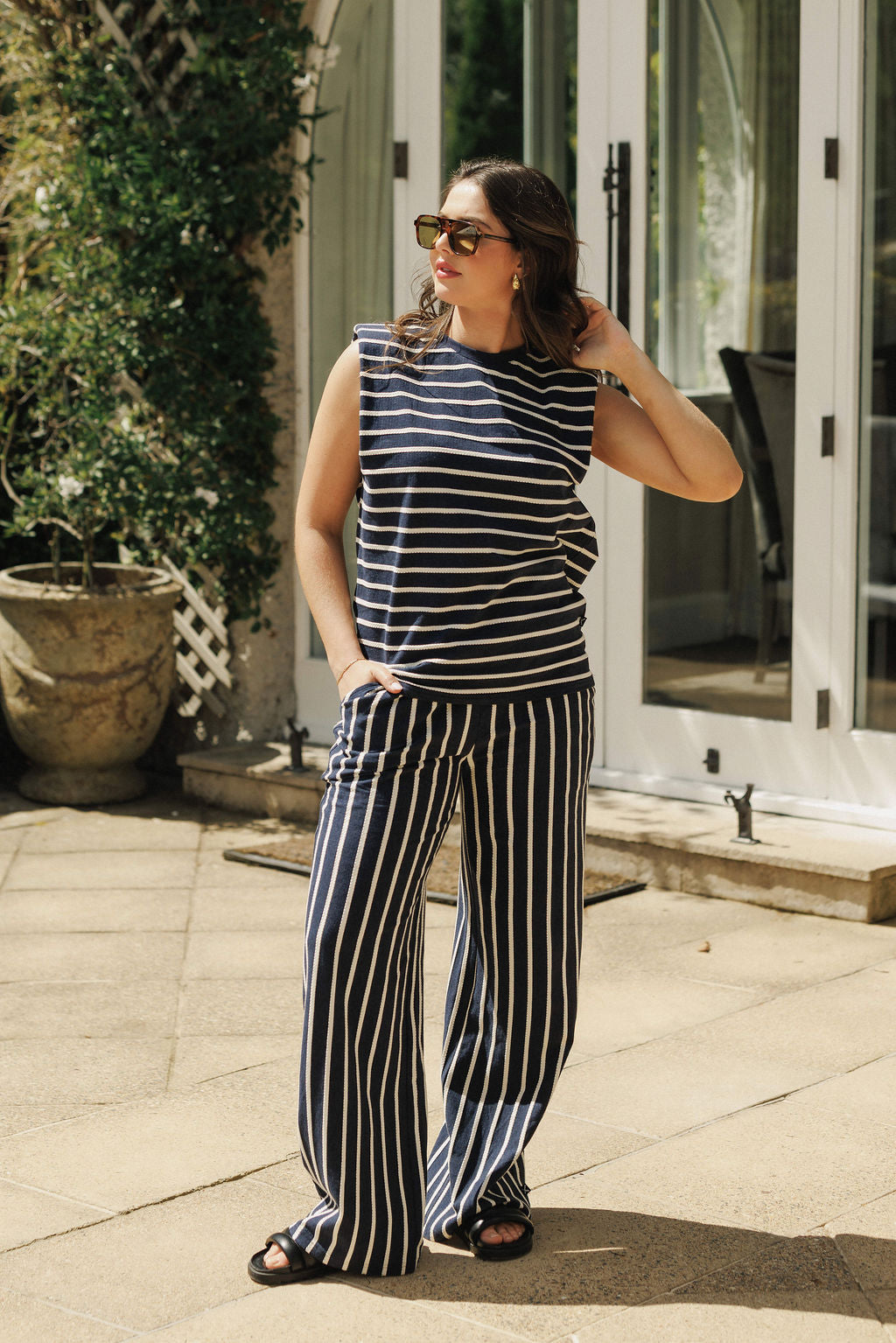 COMING SOON  - Milla Tee - Sunday Stripes