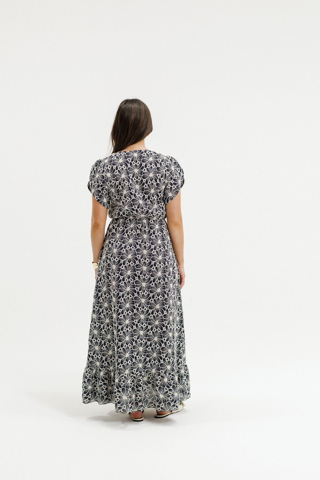 COMING SOON - Greta Dress - Black Champagne