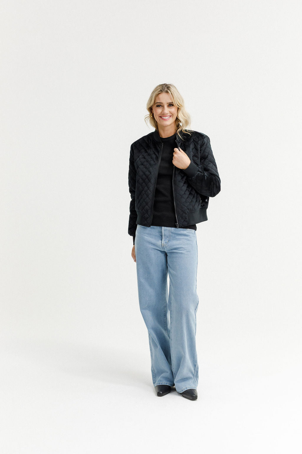 Coming Soon - Wyld Bomber - Black Quilt