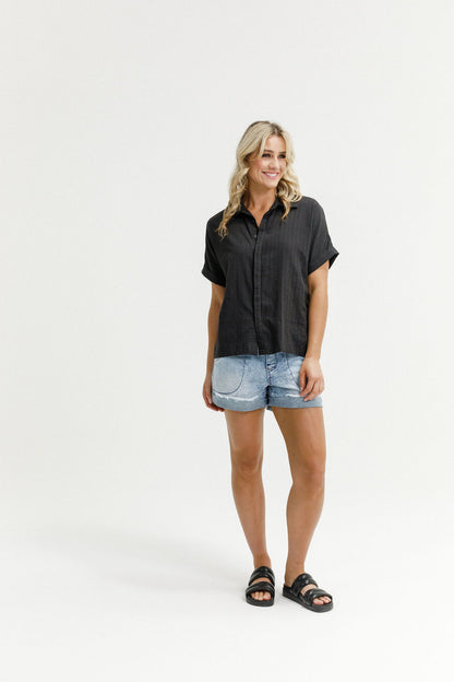 Coming Soon - Lolo Shirt - Black