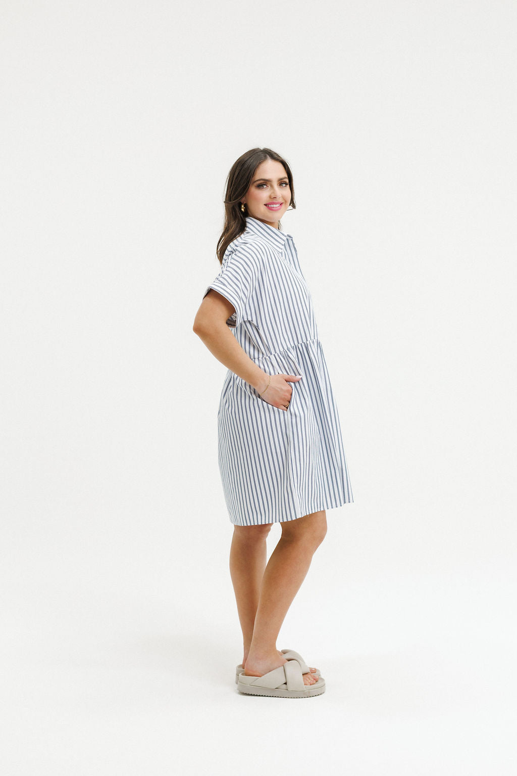 COMING SOON - Lolo Dress - Marine Stripes