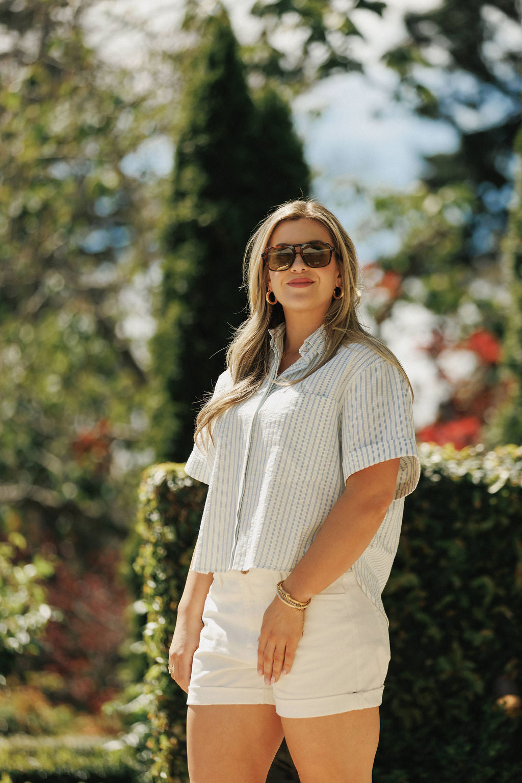 COMING SOON - Ruby Shirt - Beach House Stripe