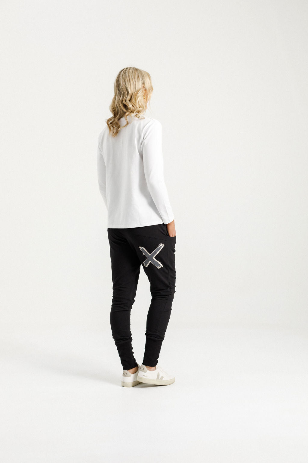 Apartment Pants - Winter Weight - Black with Shadow X