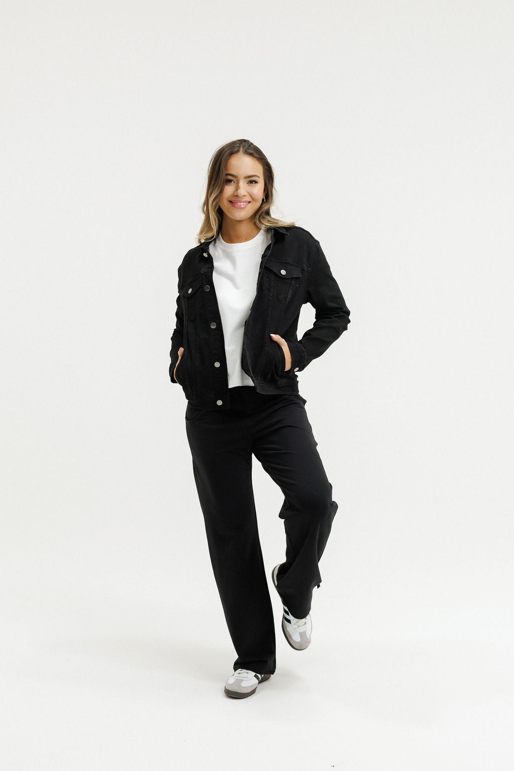 Classic Denim Jacket - Jet Black