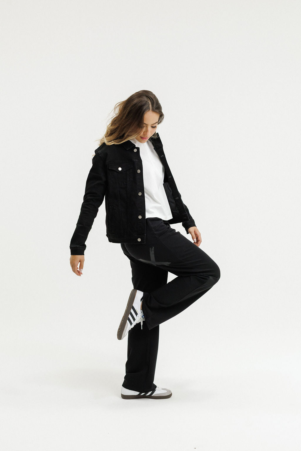 Classic Denim Jacket - Jet Black