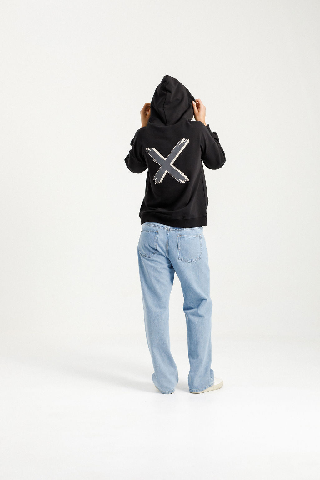 Elliot Hoodie - Black with Shadow X