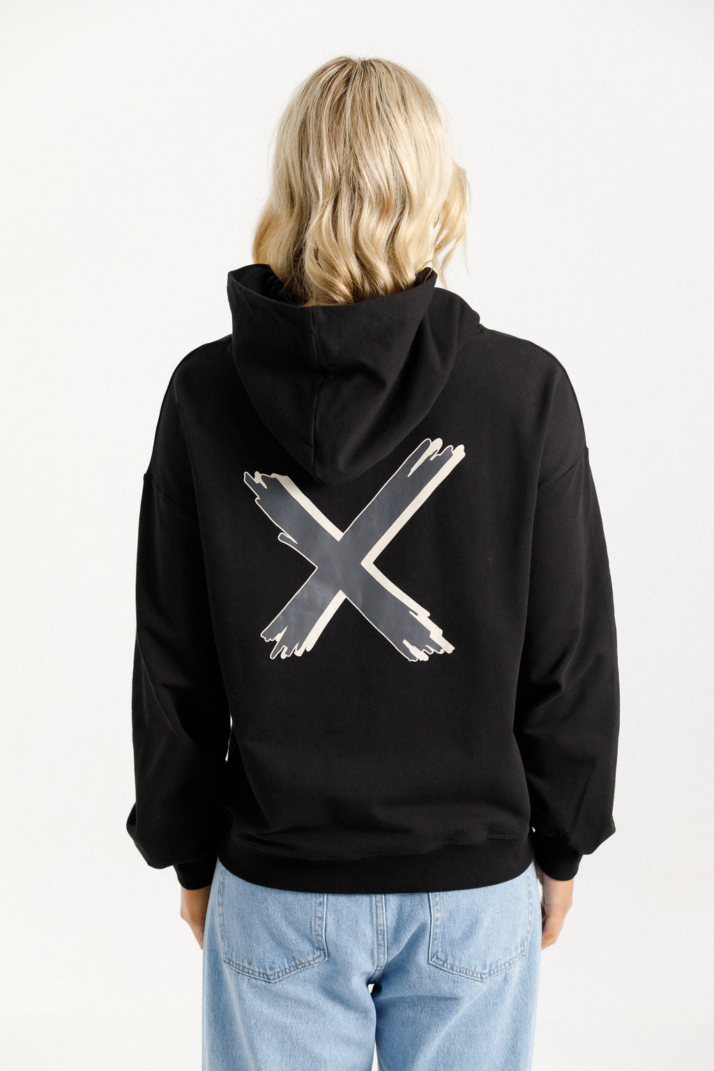 Elliot Hoodie - Black with Shadow X