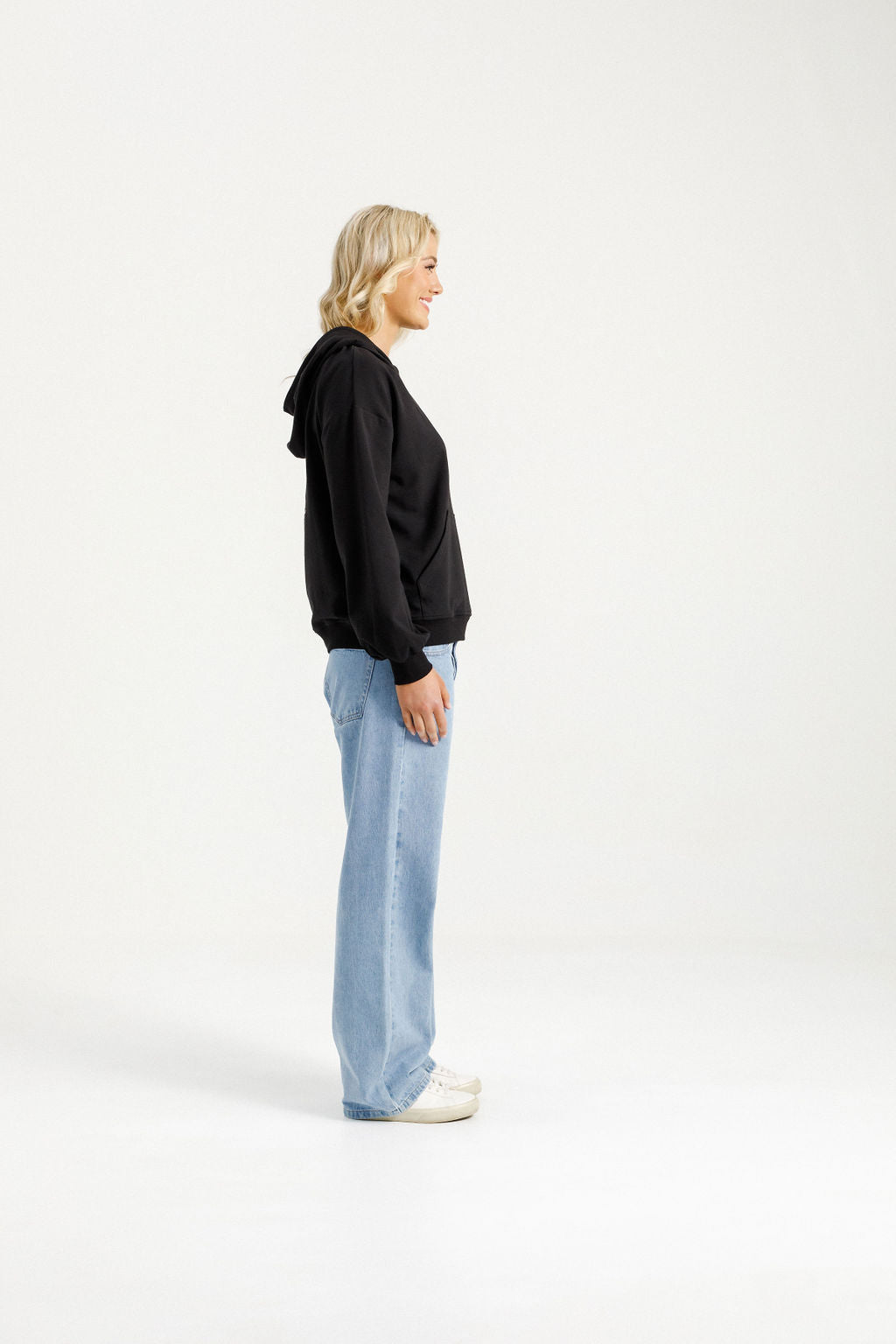 Elliot Hoodie - Black with Shadow X
