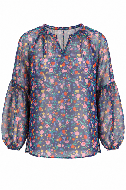 Evie Top - Spring Blossoms