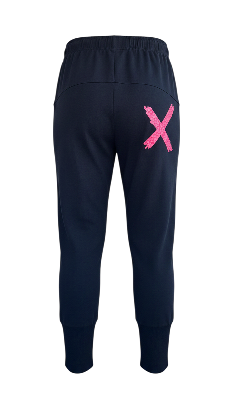 Apartment Pants - Winter Weight - Black with Cupid Pop X - Online Exclusive