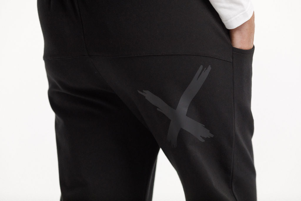 Avenue Pants - Black with Matte Black X