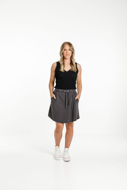 Saskia Skirt - Sale - Stonewash