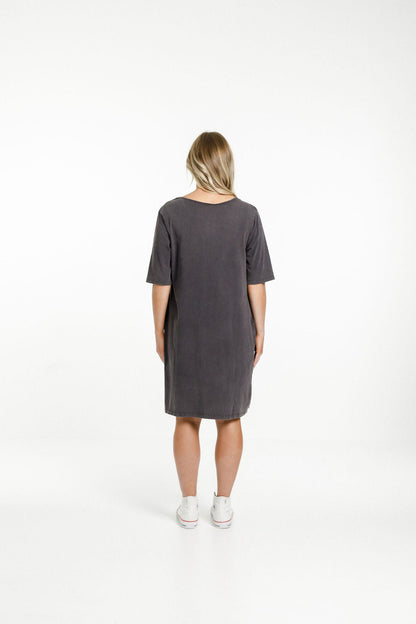 Kim Dress - Sale - Stonewash