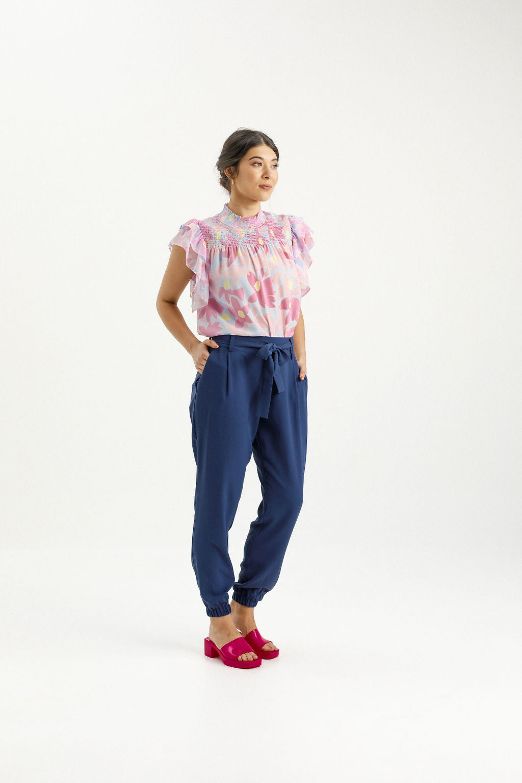 Billie Pants - Indigo Blue