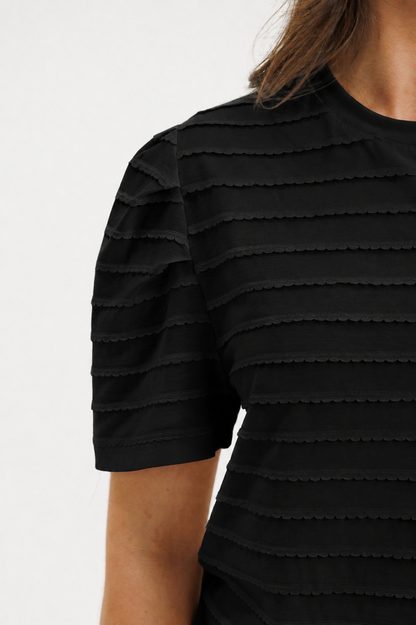 Rose Tee - Black