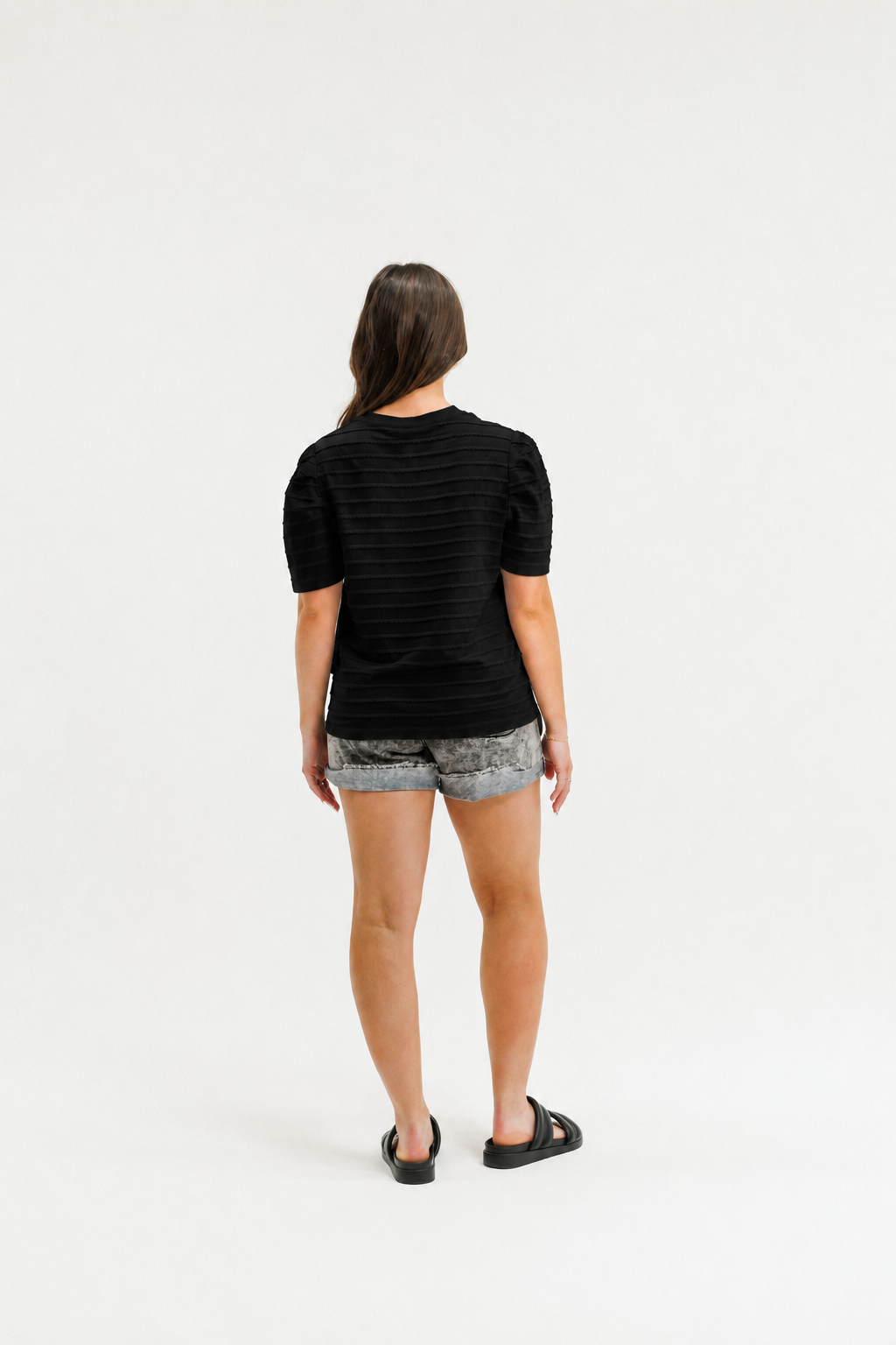 Rose Tee - Black