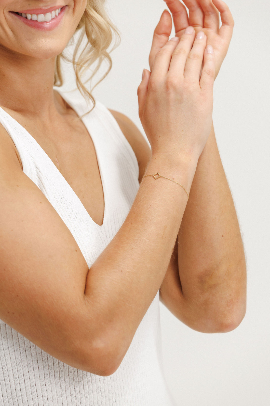 SQUARE BRACELET - Gold