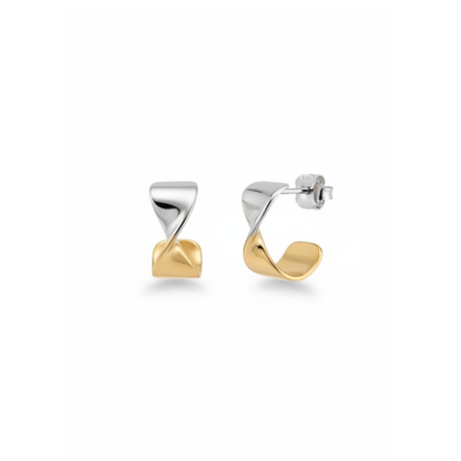 BLAIR EARRINGS - Two Tone
