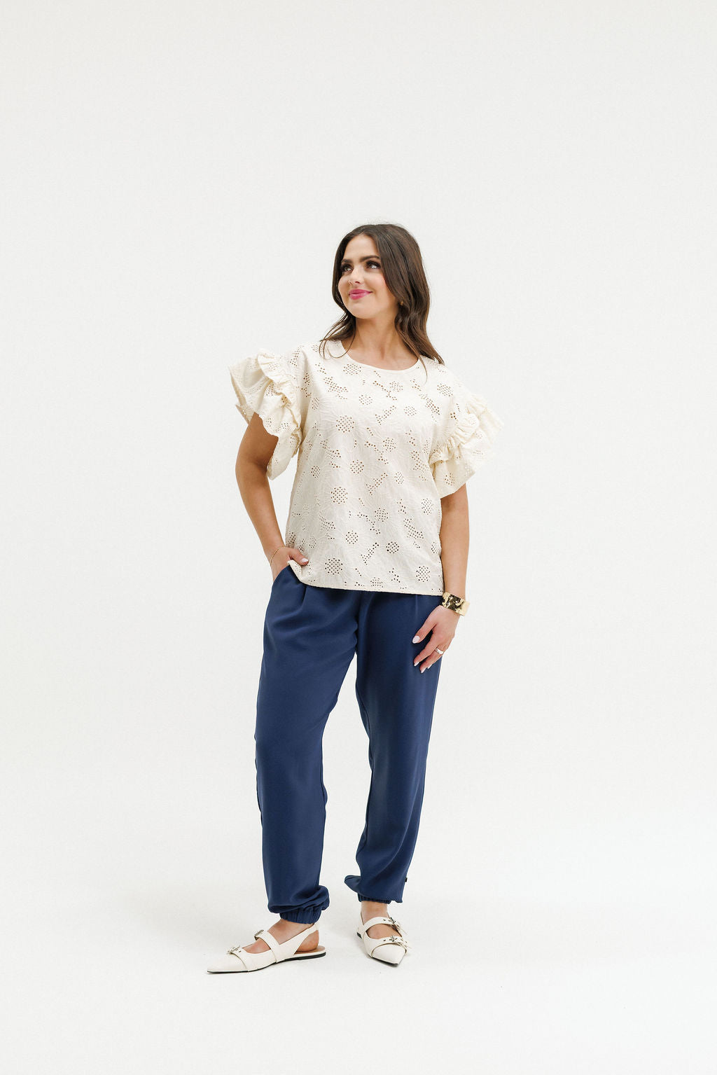 COMING SOON - Evelyn Blouse - Coastal Daisies