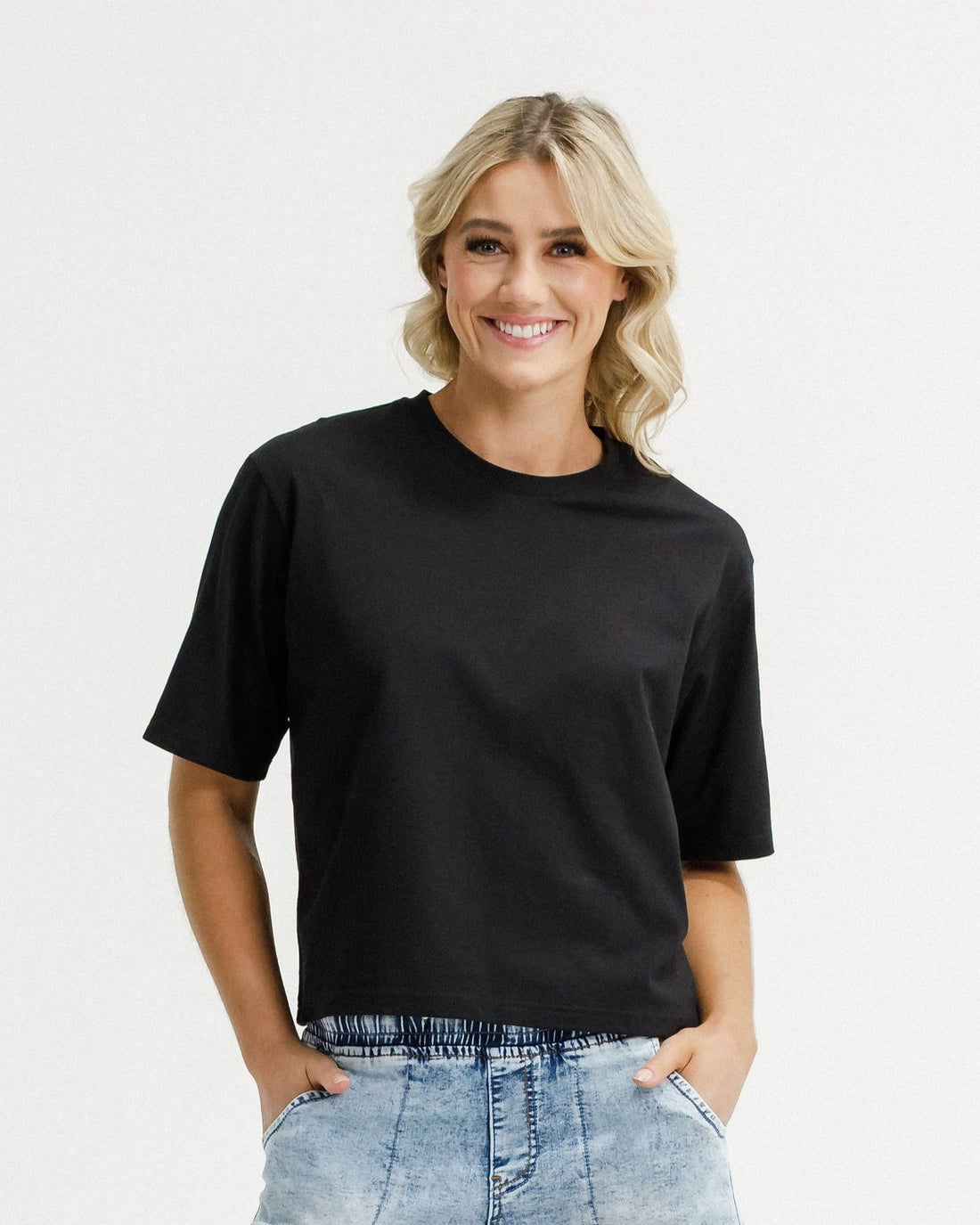 Coming Soon - Becky Tee - Black