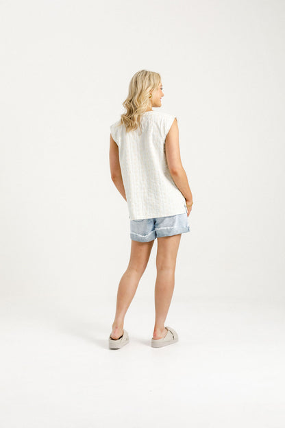 Daisy Top - Cream Daisies