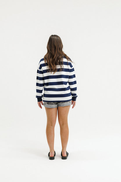 COMING SOON - Stella Crew - Navy Stripes