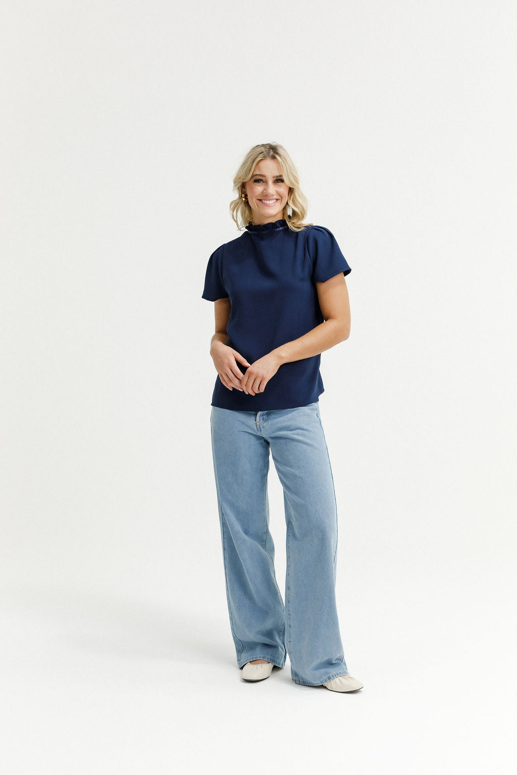 Coming Soon - Katherine Top - Navy