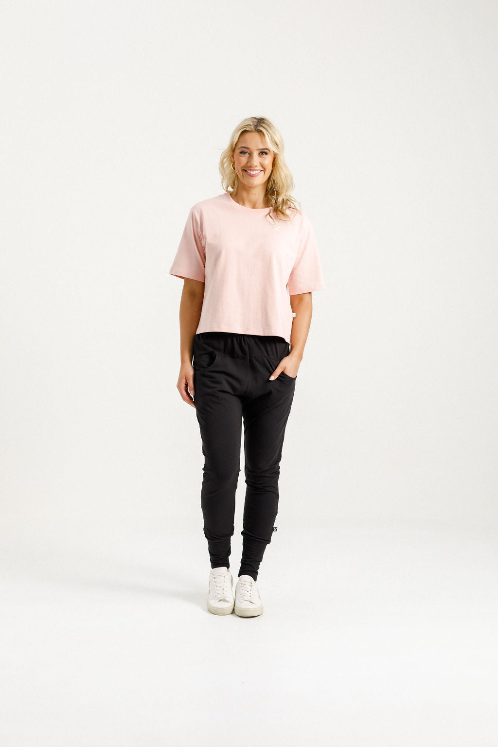 Apartment Pants - Black with Blossom Berry Bow
