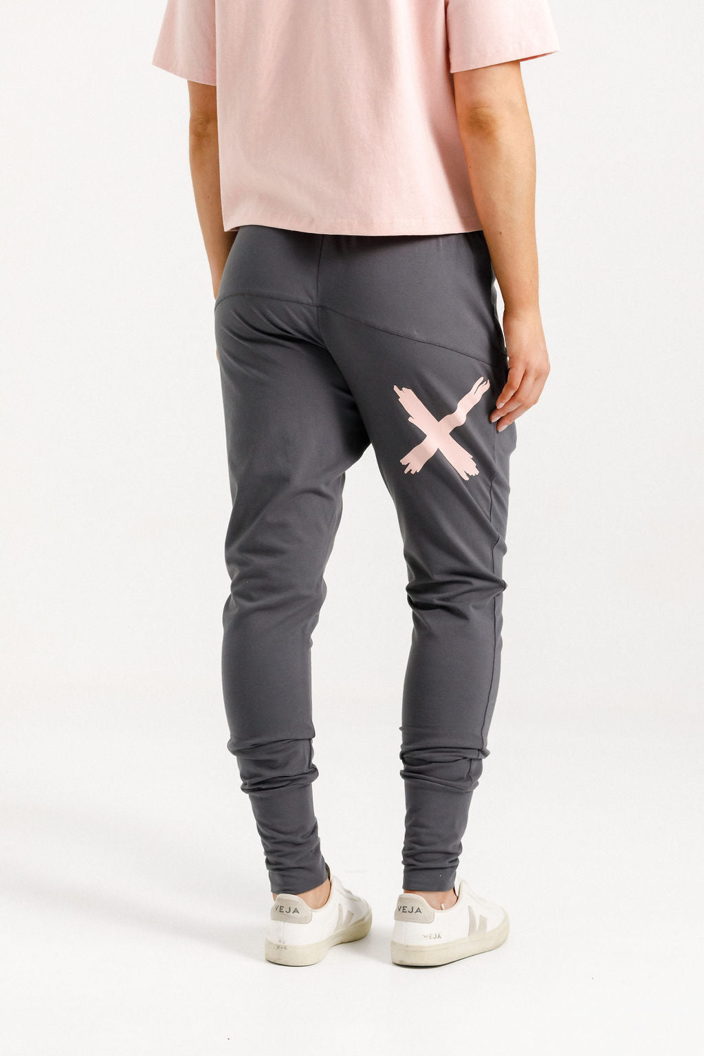 Apartment Pants - Graphite with Blossom X