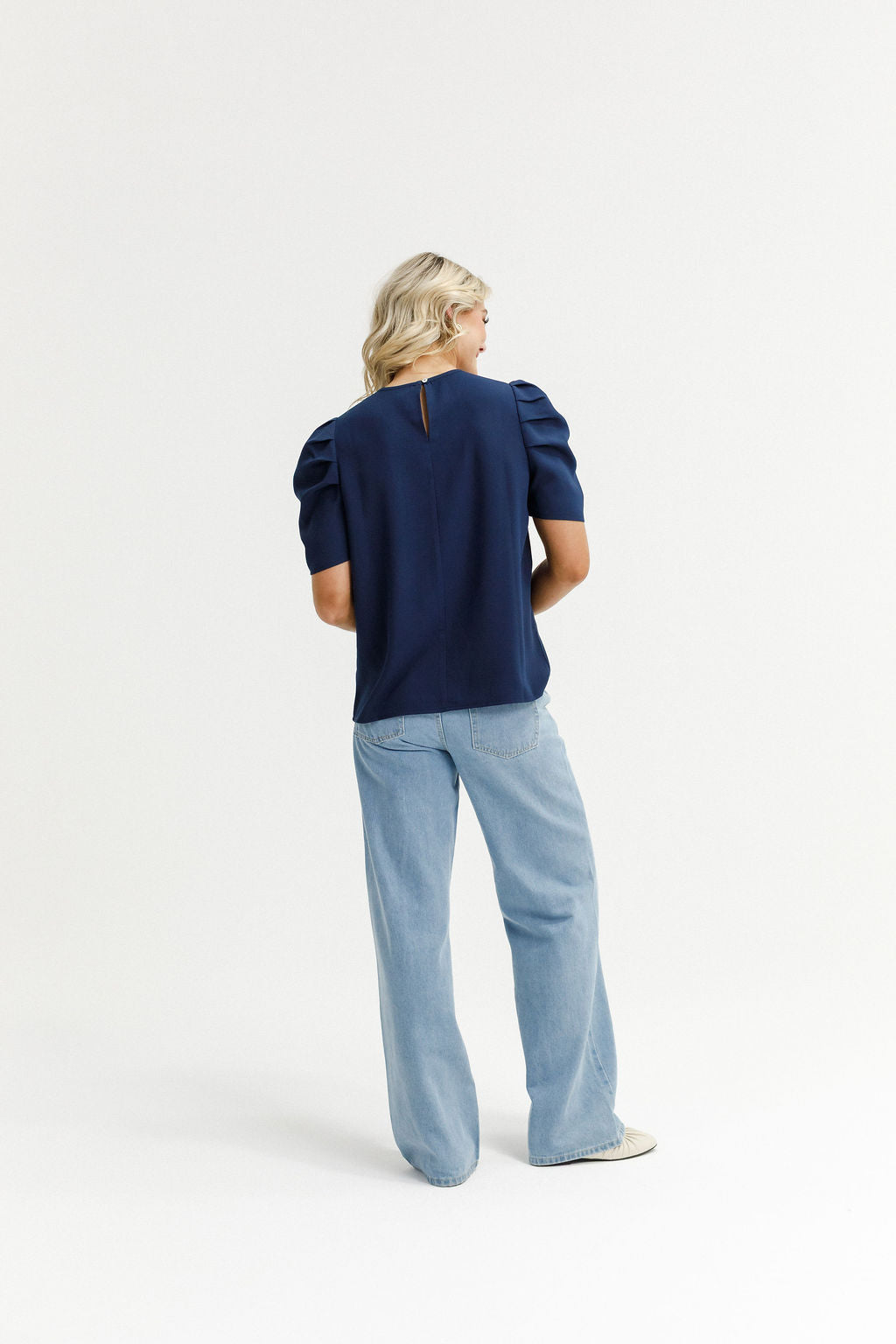 Coming Soon - Thea Top - Navy