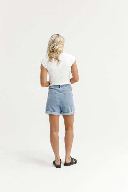 Coming Soon - Oliver Shorts - Stonewash