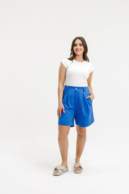 COMING SOON - Finn Shorts - Santorini Blue