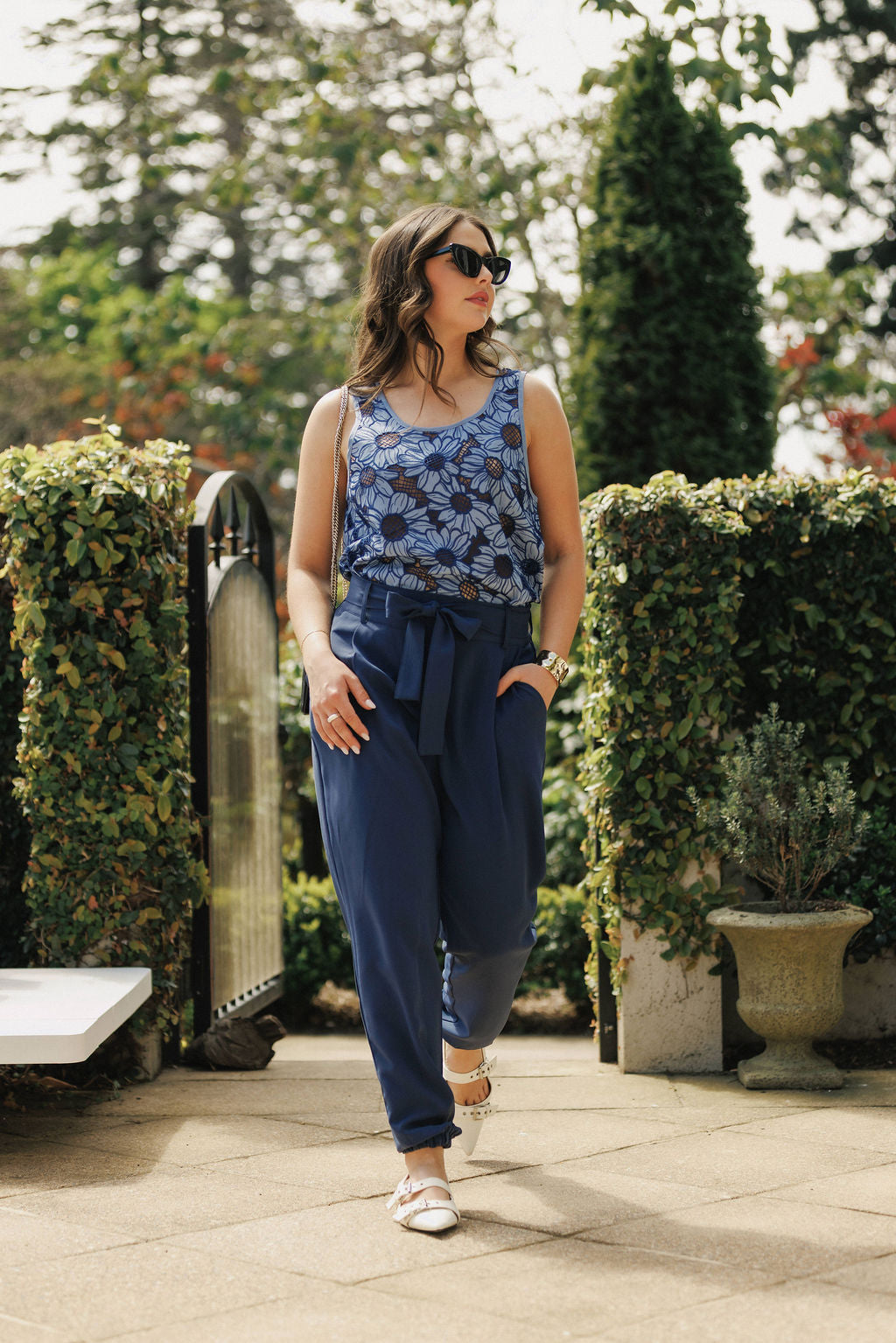 COMING SOON - Marlowe Singlet - Bluebell