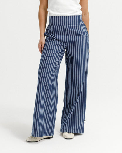 Coming Soon - Sawyer Pants - Navy Stripes