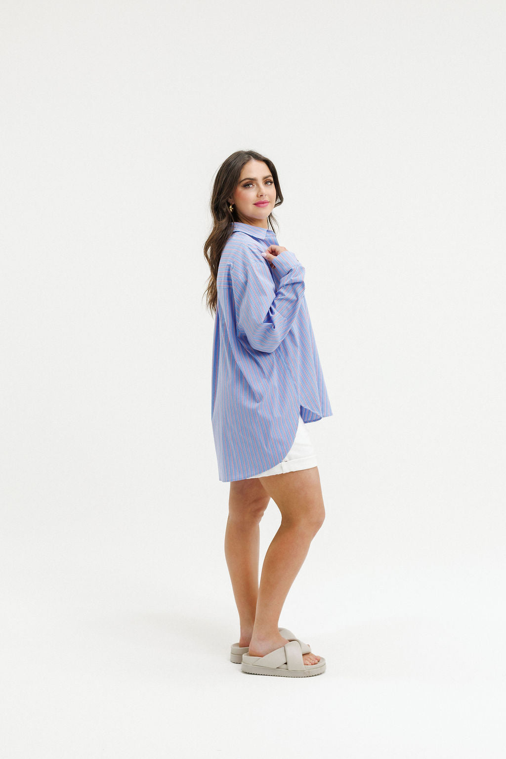 COMING SOON - Eliza Shirt - Blue Haven