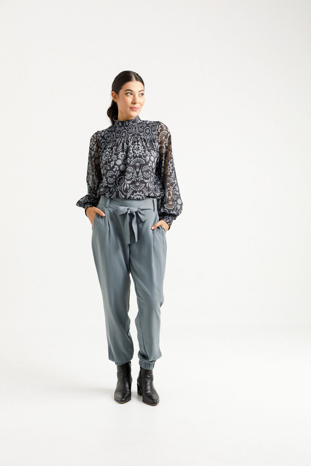 Charlotte Top - Damask