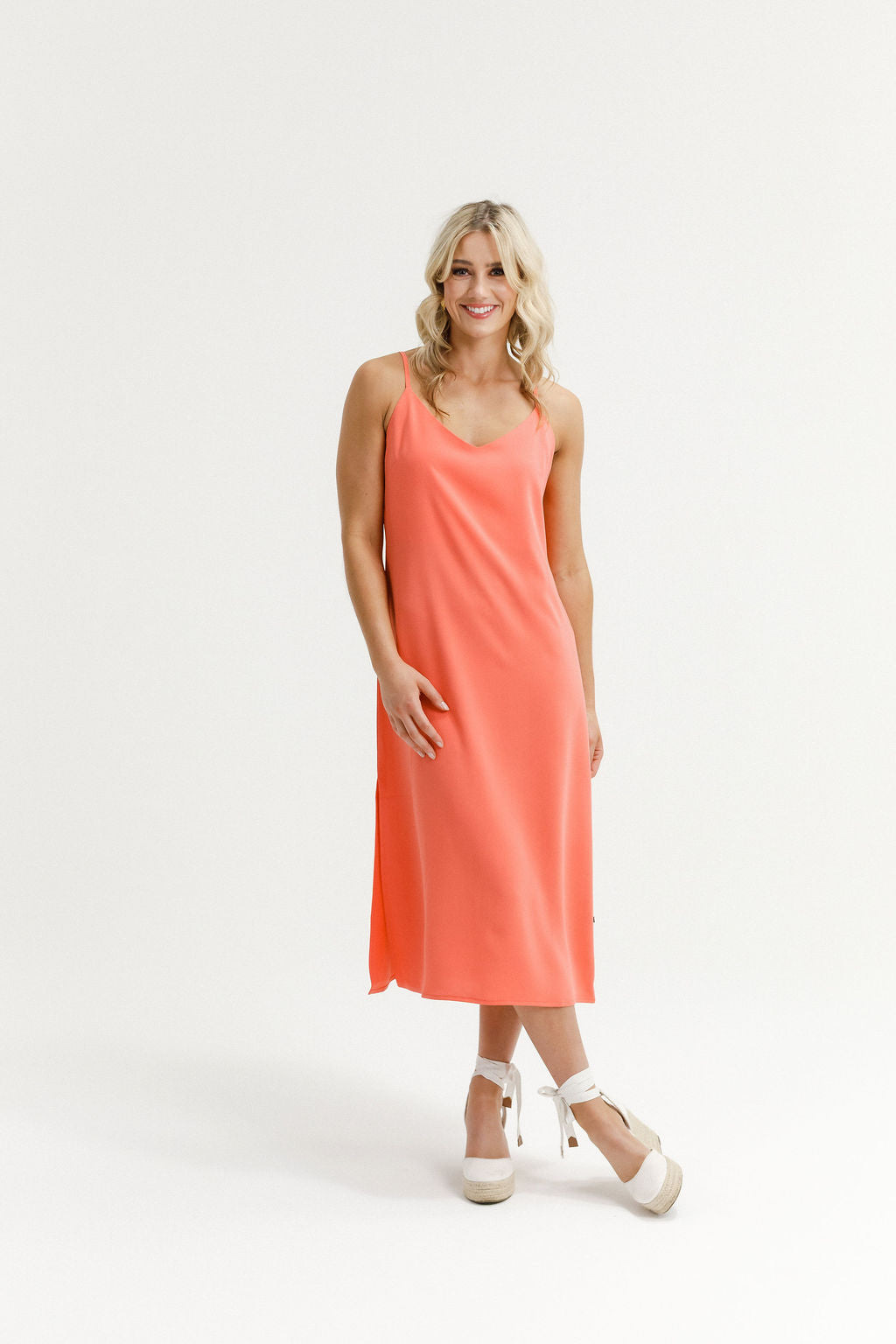 Coming Soon - Slide Dress - Berry