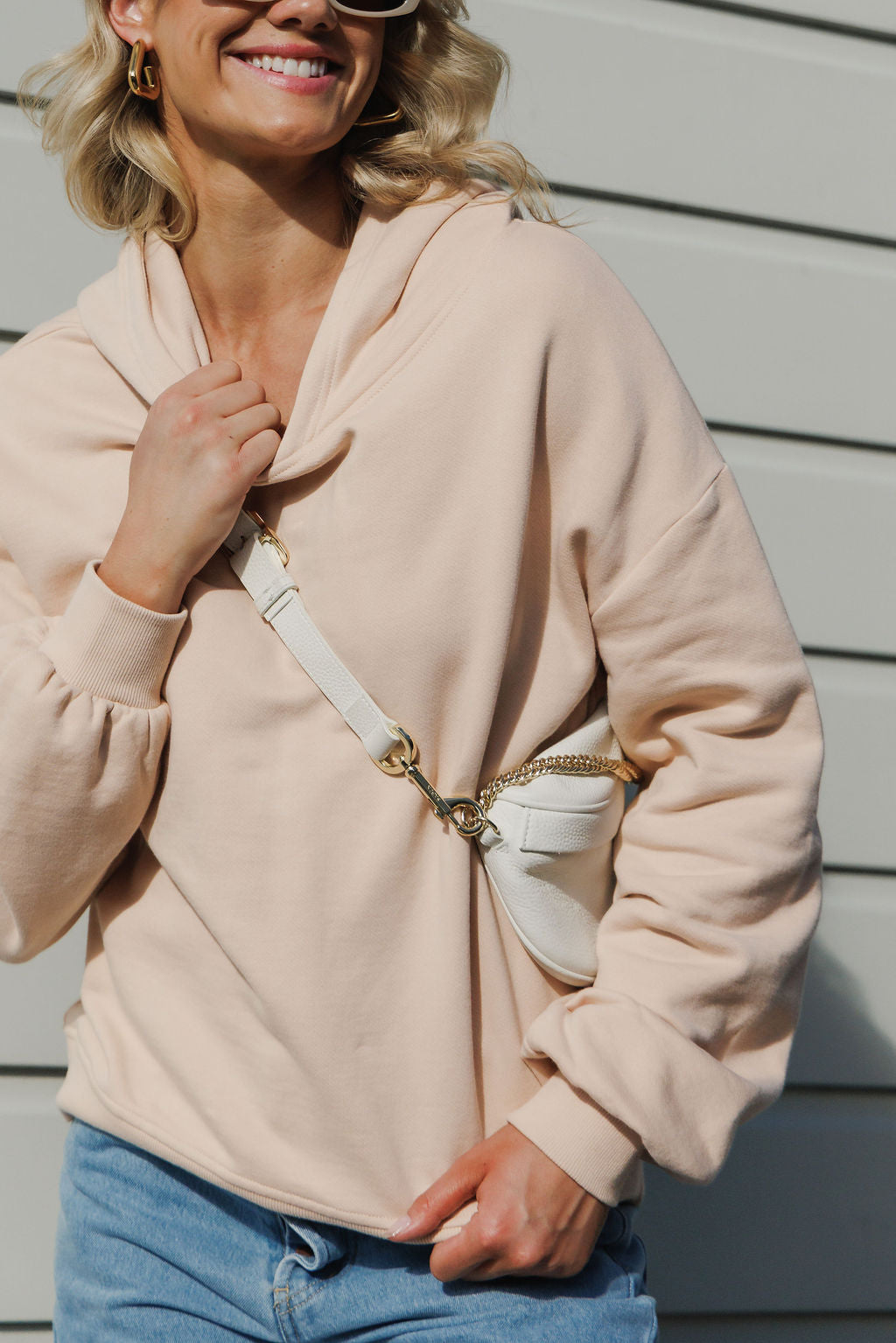 Ellie Hoodie - Alpine Weight - Peach Parfait